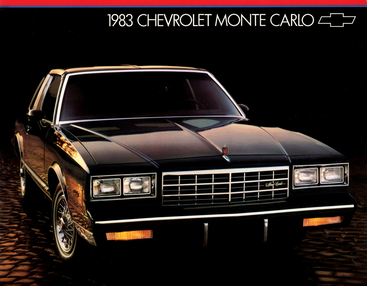1983 Chevrolet Monte Carlo Brochure Page 2